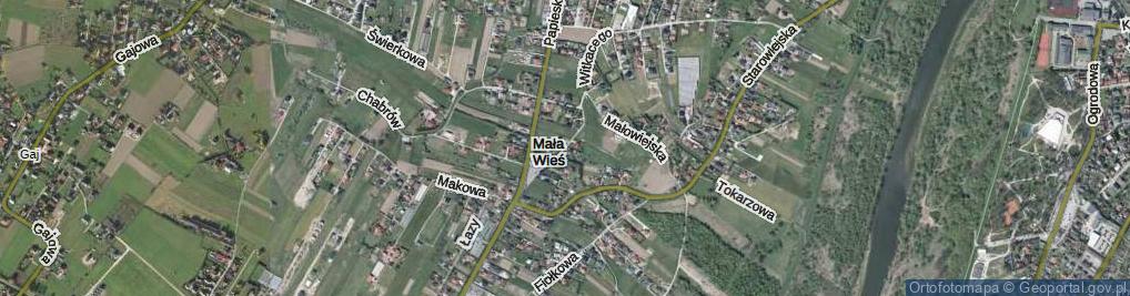 Zdjęcie satelitarne Oleandrów ul.